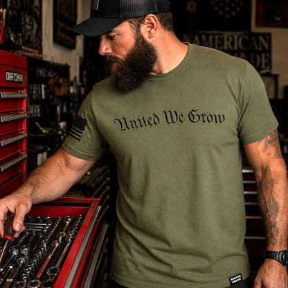 United We Grow T-Shirt - Green