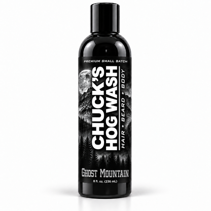 Ghost Mountain Chuck's Hog Wash bottle, front label