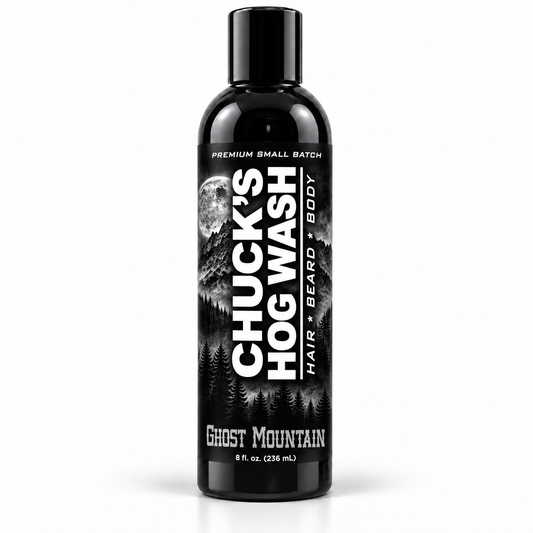 Ghost Mountain Chuck's Hog Wash bottle, front label