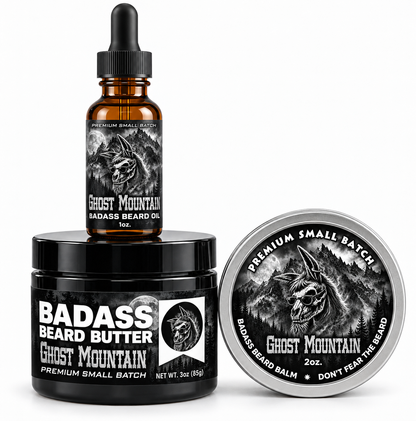 Ghost Mountain Starter Kit with Beard Oil, Beard Butter and Beard Balm