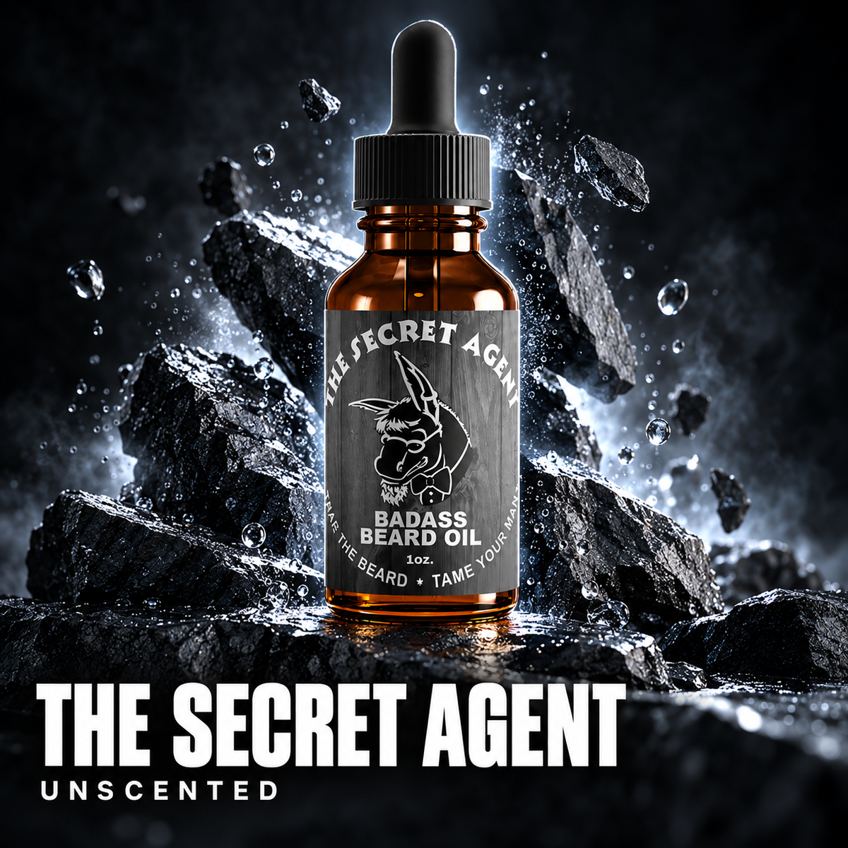 The Secret Agent Beard Oil — UNSCENTED